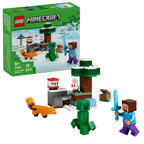 21583 - LEGO Minecraft™ - Steve tajgai kalandjai
