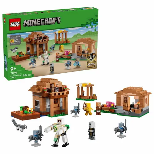 21596 - LEGO Minecraft™ - Idézőtámadás a faluban