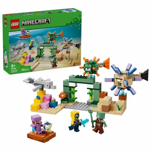 21598 - LEGO Minecraft™ - Víz alatti kalandok