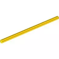 23948c3 - LEGO sárga technic X-tengely 11 hosszú