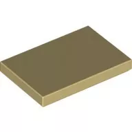 26603c2 - LEGO világos krémszínű (tan) csempe 2 x 3 méretű