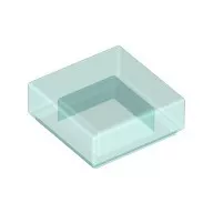 3070bc15 - LEGO átlátszó kék csempe 1 x 1 méretű