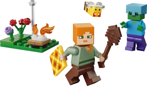 30732 - LEGO Minecraft™ - Alexet megtámadják tábortűznél