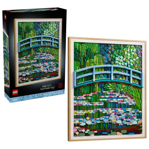 31220 - LEGO ART - Claude Monet – Híd a vízililiomos tó felett