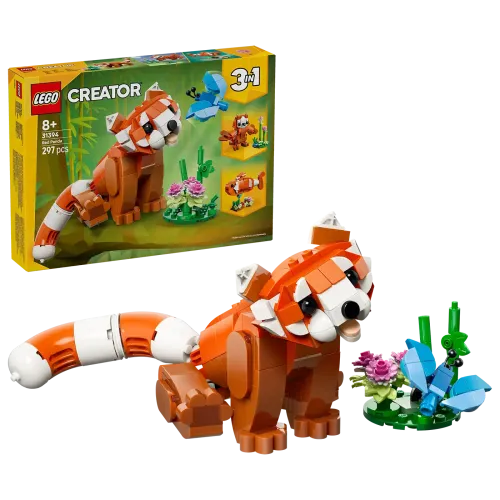 31394 - LEGO Creator - Aranyos állatok: Vörös macskamedve