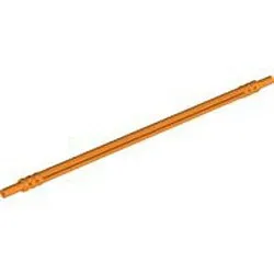 32202c4 - LEGO narancssárga hajlékony rúd, 16 hosszú, 8 mm végekkel