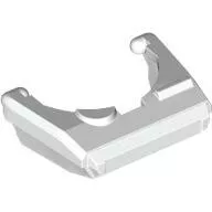 3264c1 - LEGO fehér Star Wars Clone Trooper minifigura szemellenző, keskeny