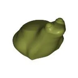 33320c155 - LEGO oliva zöld béka