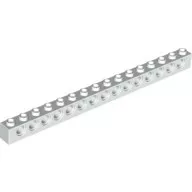 3703c1 - LEGO fehér technic kocka 1 x 16 méretű