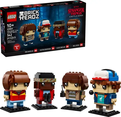 40801 - LEGO BrickHeadz - Mike, Dustin, Lucas és Will figurák
