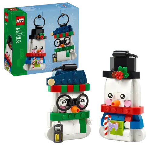 40812 - LEGO Icons - Hóemberes karácsonyi díszek