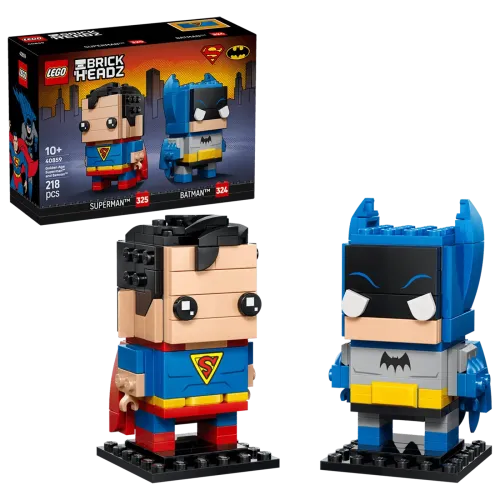 40859 - LEGO BrickHeadz - Golden Age Superman™ és Batman™ figurák