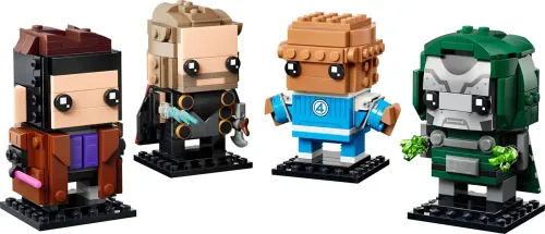 40880 - LEGO BrickHeadz - Bosszúállók: Doctor Doom ébredése Hősök és gonosztevők