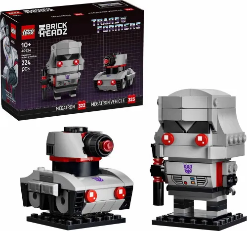 40924 - LEGO BrickHeadz - Megatron robot és jármű