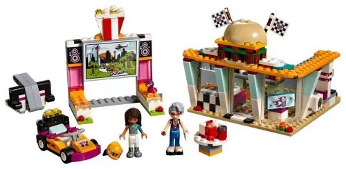 41349 - LEGO Friends Heartlake autósmozi és gyorsétterem