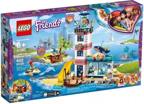 41380serult - LEGO Friends Világítótorony mentőközpont - Sérült dobozos!