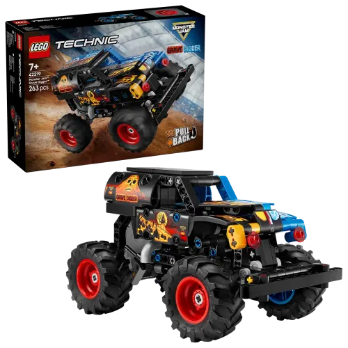 42219 - LEGO Technic - Monster Jam™ Grave Digger™ tűz és jég