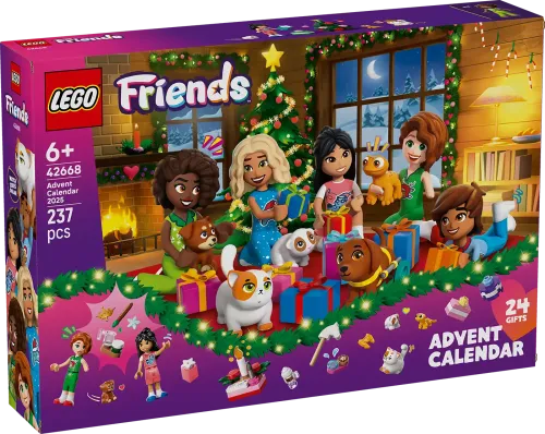 42668serult - LEGO Friends - Adventi naptár 2025 - Sérült dobozos!