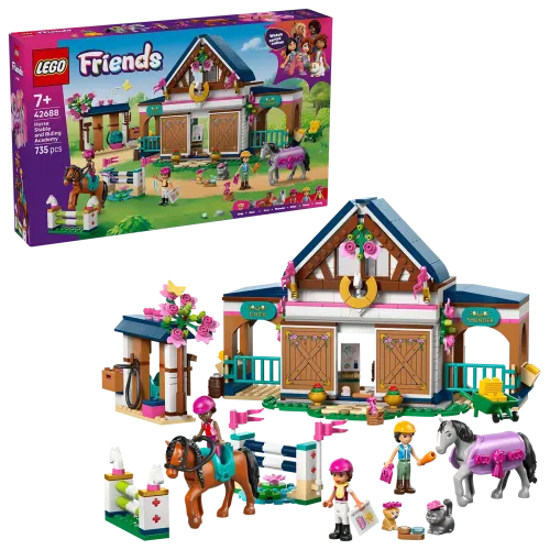 42688 - LEGO Friends - Lovarda és lovasiskola