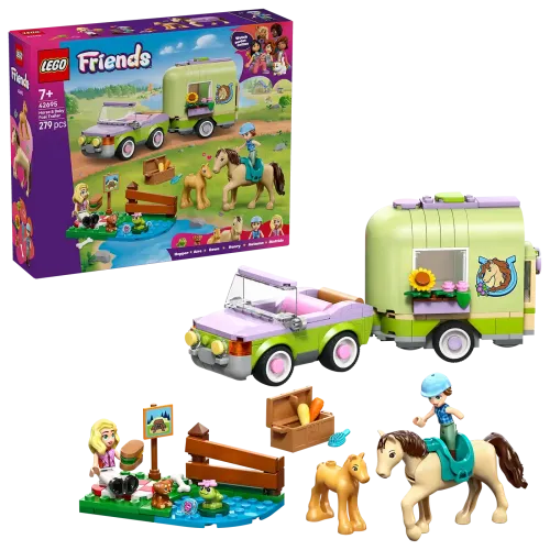 42695 - LEGO Friends - Ló- és csikószállító utánfutó