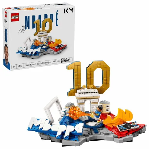 43013 - LEGO Editions - Kylian Mbappé – A futball legjobb pillanatai