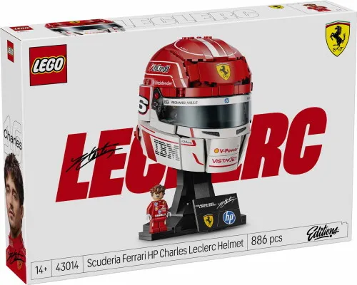 43014 - LEGO Editions - Scuderia Ferrari HP Charles Leclerc sisakja