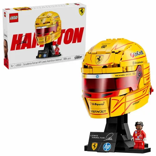 43022 - LEGO Editions - Scuderia Ferrari HP Lewis Hamilton sisakja