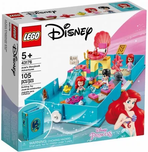 43176serult - LEGO Disney™ Ariel mesekönyve - Sérült dobozos!