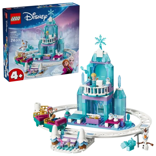 43281 - LEGO Disney™ - Elsa jégkastélya és szánkós kalandjai