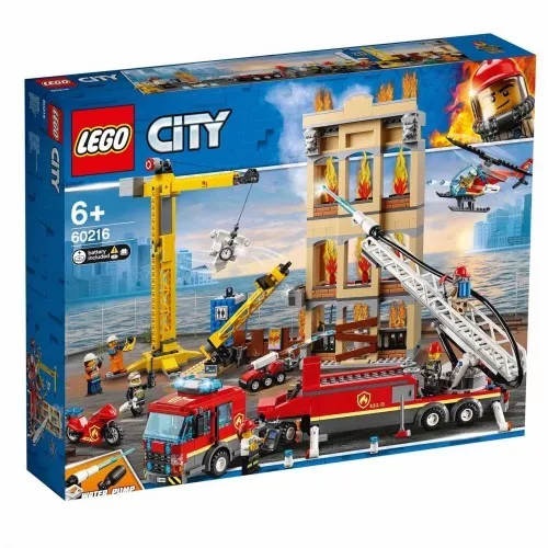 60216serult - LEGO City Belvárosi tűzoltóság - Sérült dobozos!