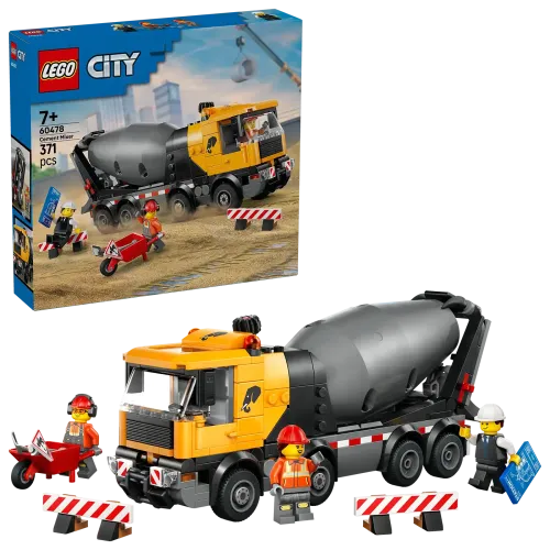 60478 - LEGO City - Betonkeverő teherautó