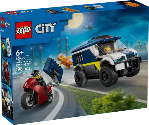 60479serult - LEGO City - Rendőrségi fogolyszállító - Sérült dobozos!