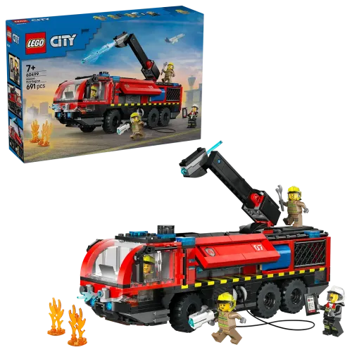 60499 - LEGO City - Repülőtéri tűzoltóautó