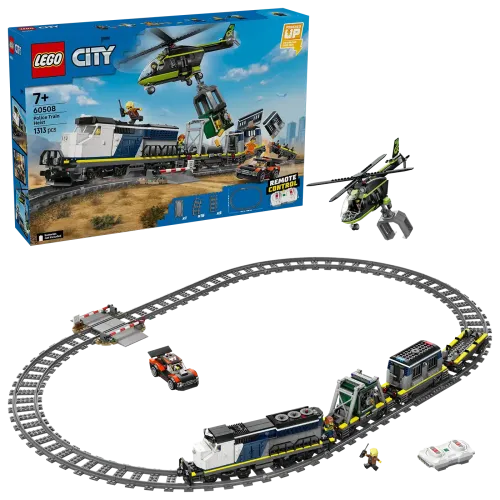 60508 - LEGO City - Rablás a rendőrségi vonaton