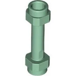 66909c48 - LEGO homokzöld minifigura fegyver, hosszabbított sima markolat