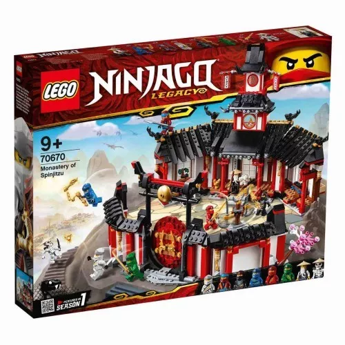 70670serult - LEGO Ninjago™ A Spinjitzu monostora - Sérült dobozos!