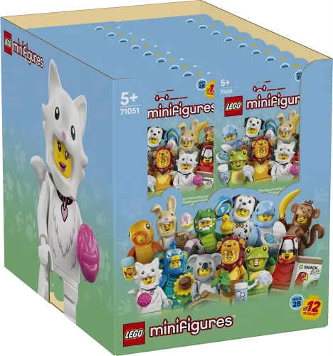 71051-3 - LEGO Minifigurák - Állatok, 28. sorozat - 36 darabos karton