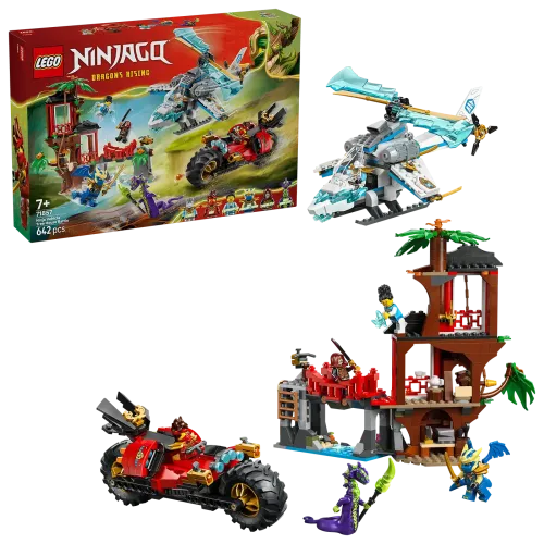71857 - LEGO Ninjago™ - Nindzsajárművek csatája a lombháznál