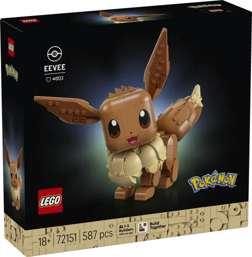 72151serult - LEGO Pokémon™ - Eevee - Sérült dobozos!