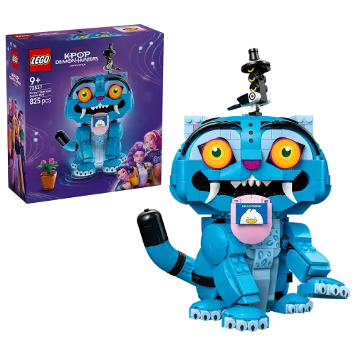 72537 - LEGO KPop Demon Hunters - Derpy tigris és Sussie madár
