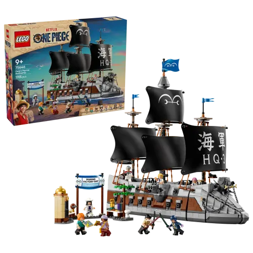 75646 - LEGO One Piece - Garp tengeri csatahajója