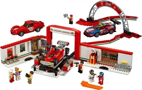 75889 - LEGO Speed Champions Exkluzív Ferrari garázs