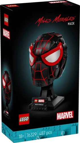 76329serult - LEGO Super Heroes - Miles Morales maszkja - Sérült dobozos!