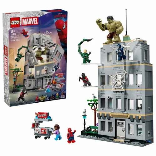 76350 - LEGO Super Heroes - Pókember és Hulk csatája