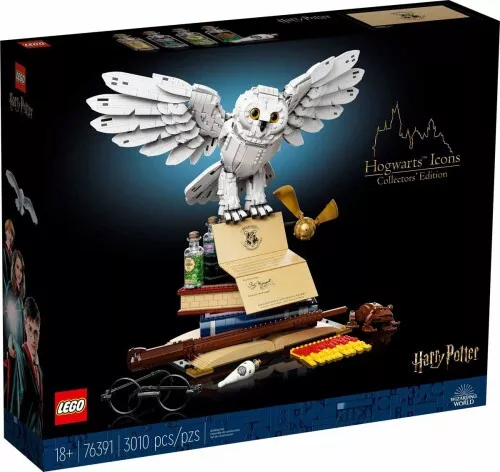 76391serult - LEGO Harry Potter Roxfort™ ikonok - Gyűjtői kiadás - Sérült dobozos!