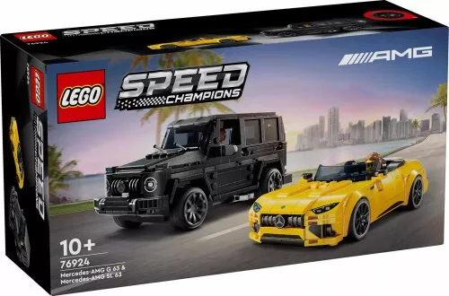 76924serult - LEGO Speed Champions - Mercedes-AMG G 63 és Mercedes-AMG SL 63 - Sérült dobozos!
