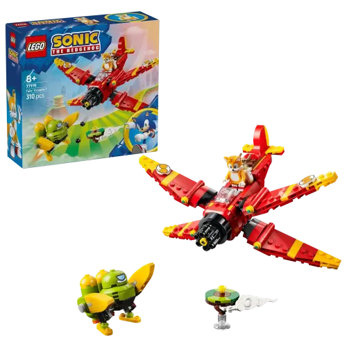 77119 - LEGO Sonic the Hedgehog™ - Tails Tornado-1 repülője
