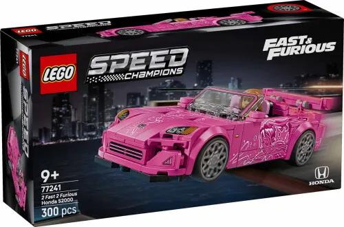 77241serult - LEGO Speed Champions - 2 Fast 2 Furious Honda S2000 - Sérült dobozos!
