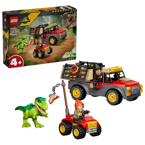 77978 - LEGO Jurassic World™ - Fiatal T-Rexet szállító teherautó