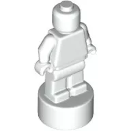 90398c1 - LEGO fehér minifigura trófea szobrocska